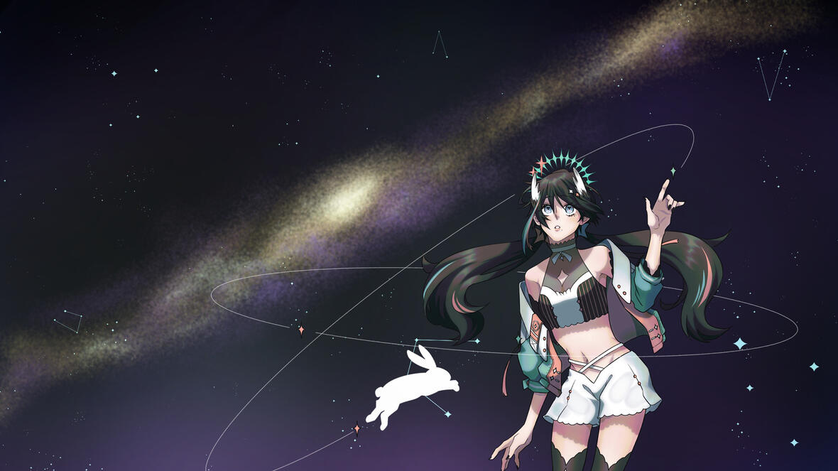 Art by Aria, Color by CatSeta